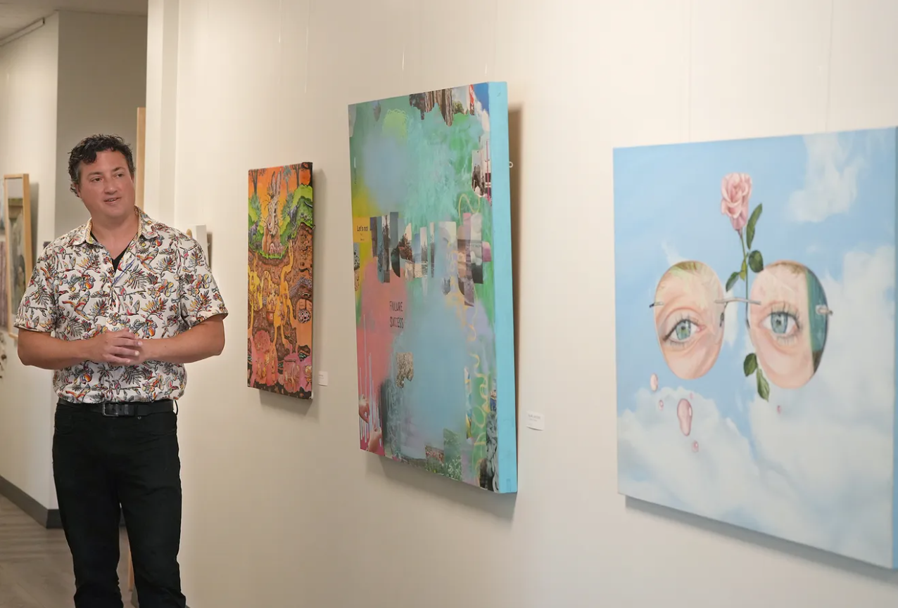 ‘Beyond the Water’ art exhibit brings hope to the halls of Stewart’s Caring Place